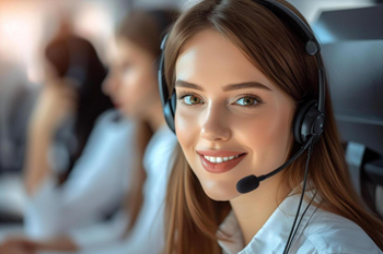 مشاور بیمه ساختمان در حال کمک تلفنی به مدیران و هیئت مدیره